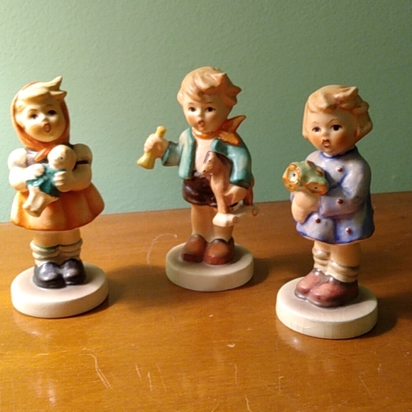 Hummel 3 piece set children figurines Goebel collectible #239 ABC